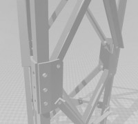 TELECOMMUNICATIONS TOWER BODY 3D model