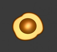 Omelet Stl File 3D model