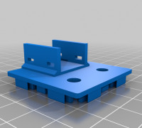 E3V2_4040_Cable_Chain_Cap 3D model