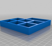 7 Slot Tray 3D model