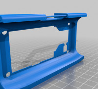 Fly-Mini 12864 screen shell suitable for Voron Trident STEP 3D model