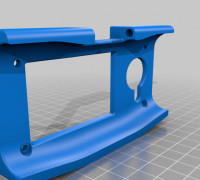 Fly-Mini 12864 screen shell suitable for v2.4 STEP 3D model