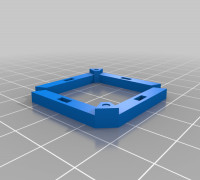 Magnetic Board Game Square 3D model