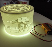 starwars lamp 3D model