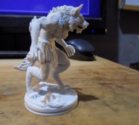 Werewolf 3D model