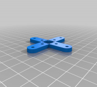 X-Plate Mount 3D model
