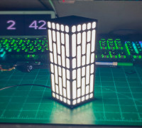 Death Star Wall Panel Lamp 3D model