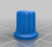 Knob for the Full Graphic Smart LCD Controller 3D model