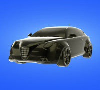 Alfa Romeo Mito 3D model