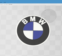 BMW Logo / Lamp 3D model