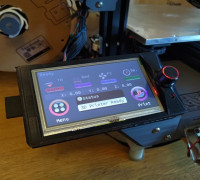 bigtreetech tft50 v3.0 display case for left side 3D model