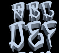 alphabet - alphabet 3D model
