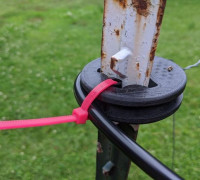 T-Post Corner Insulator 3D model