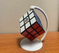 Rubix Cube Stand 3D model