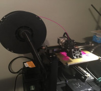 MakerGear M2 Printer Spool Holder 3D model