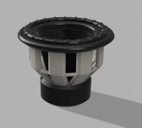 subwoofer matte 3D model
