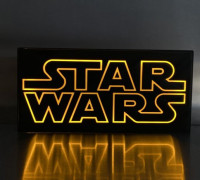 STAR WARS LAMP 3D model