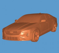 Cadillac CT-4 3D model