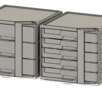 Locking Drawer Box 3D model