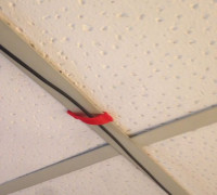 square panel ceiling clips 3D model