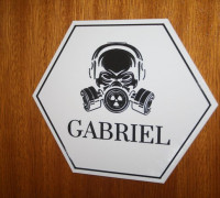 Danger! 3D model