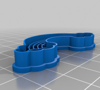 Rainbow Cookie Cutter 3D model