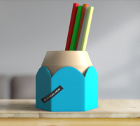 PENCIL HOLDER (PENCIL) 3D model