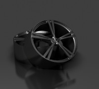 Star wheels 3D model