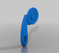 The Ghostly pizza cutter!! 3D model