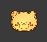 Bear Stl File 3D model