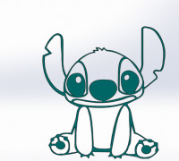 stitch 3D model