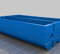 Battery case 18650 3D model