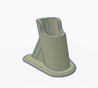 Philips OneBlade Stand (remix) 3D model