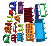 Pegstr - Pegboard Wizard 3D model
