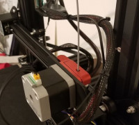 Cable clip for direct drive 3D model