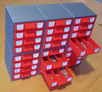 Resistor Box [Stackable & Customizable] 3D model