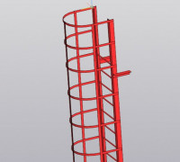 Stairs 3D model