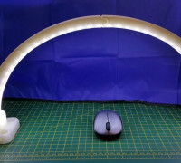 LED arch lamp smaller 3D model