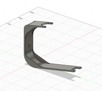 Spray Gun Hanger 3D model