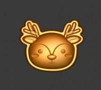 Deer Stl File 3D model