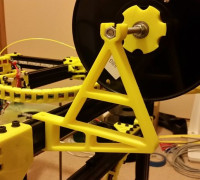 Spool Holder for CD-Bot 3D model
