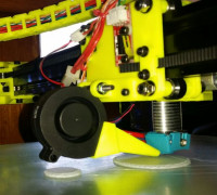 Radial Blower Fan for C/D-bot 3D model