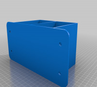 Mountable Pen Holder 3D model