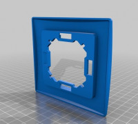 SIMON switch frame 3D model