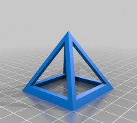 Stackable Painters Pyramid 3D model