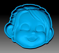 VANELLOPE BATH BOMB MOLD 3D model