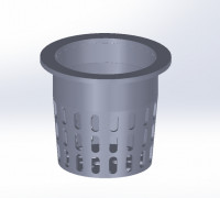 Netcup for hydroponic 3D model