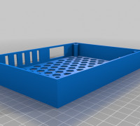 Monitor case for SunFounder 7" touch screen 3D model