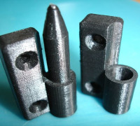 Wanhao D4X hinges 3D model