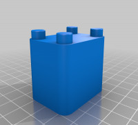 Atomstack X7 Pro Feet and Extensions 3D model